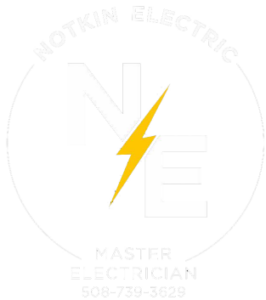 Notkin Electric White Logo